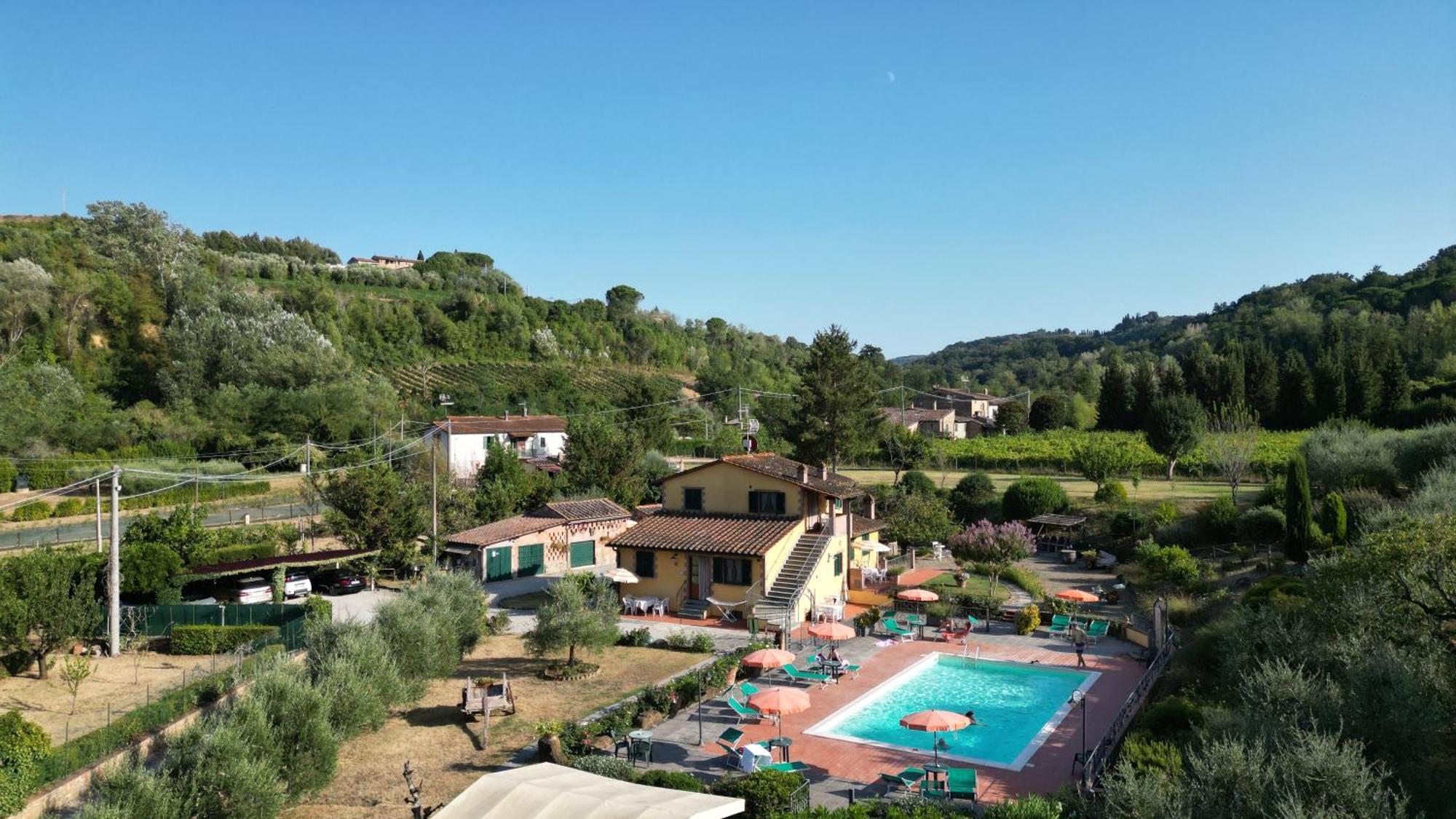 Casa Elisa Apartment Montaione Luaran gambar