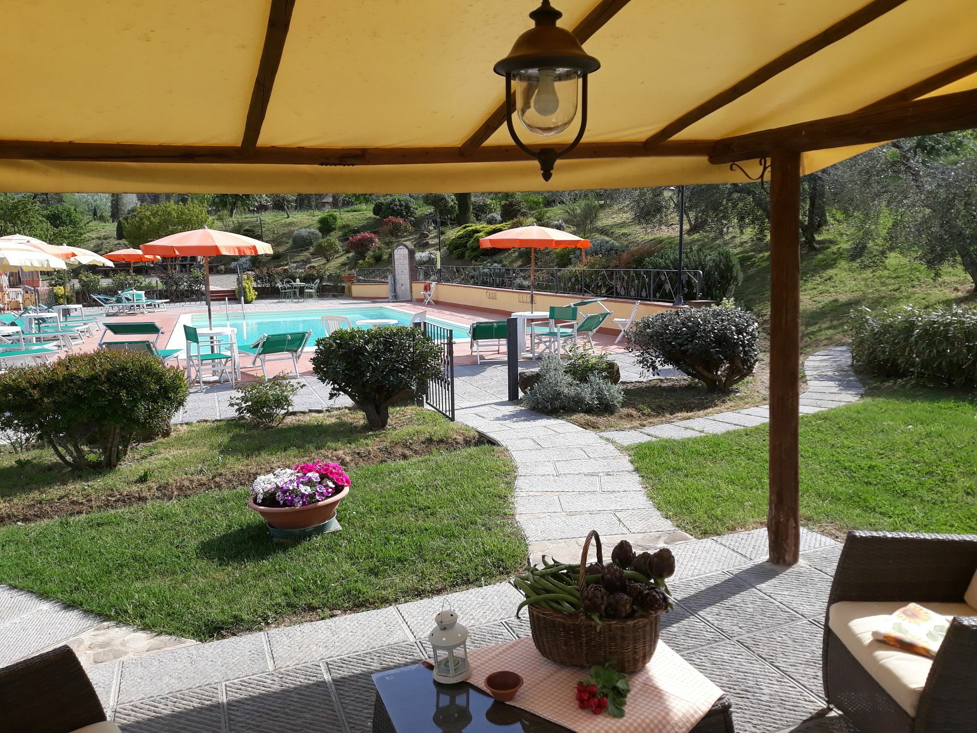 Casa Elisa Apartment Montaione Luaran gambar